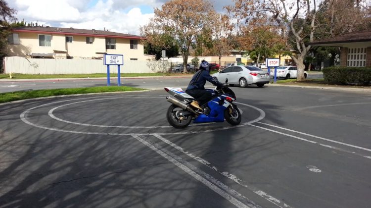 Motorcycle Driving Test